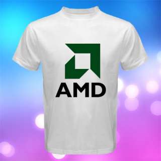 AMD* Logo Processor Computer Men T shirt size S to 3XL  