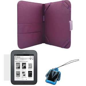 Clear LCD Screen Protector + LCD PVC Mobile Cleaner for Barnes & Noble 