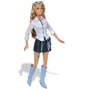   Jacket with Denim Skirt Barbie Fashion Fever Doll   18: Toys & Games