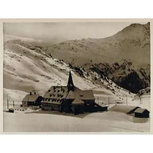  1928 Winter St. Christoph am Arlberg Austria Ski Resort 