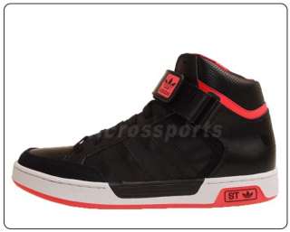 Adidas Varial Mid ST Originals Black White Turbo 2011 Mens Skate Shoes 