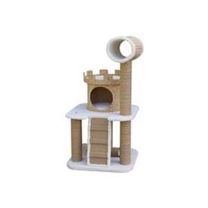   PetPal 3 Level Crown Top Style Cat Playhouse with Stairs