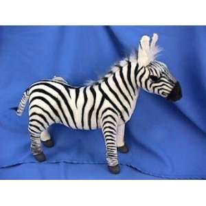    Hansa Zambia Zebra Stuffed Plush Animal, Medium: Toys & Games