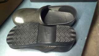 NEW Dansko Professional Grey Cabrio Leather Clog Size 42 11.5 12 Shoe 