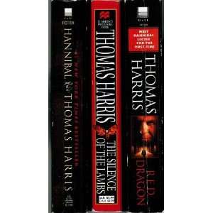   Books)  Hannibal + The Silence of the Lambs + Red Dragon Books