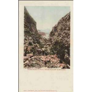   Grand Canyon in Arizona   Down Hances Trail 1900 1909