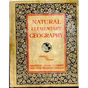   Elementary Geography Jacques W. Redway and Russell Hinman Books