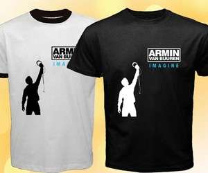 DJ ARMIN VAN BUUREN Imagine Armada Trance Logo T Shirt  