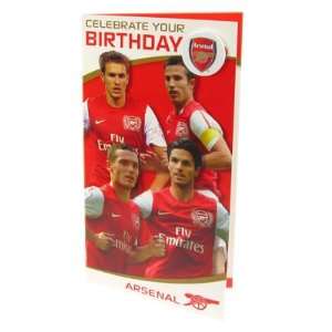  Arsenal FC. Players Birthday Card