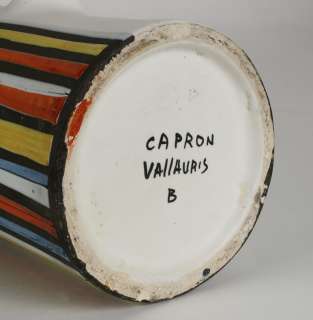 Roger Capron Vallauris Studio Art Pottery Pitcher Set French 1950s 