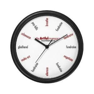  Artful Manager Manager Wall Clock by CafePress: Everything 