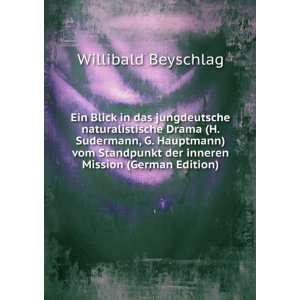   der inneren Mission (German Edition) Willibald Beyschlag Books