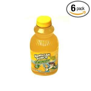 Hawaiian Punch Lemonade 32 Oz (Pack of 6)  Grocery 