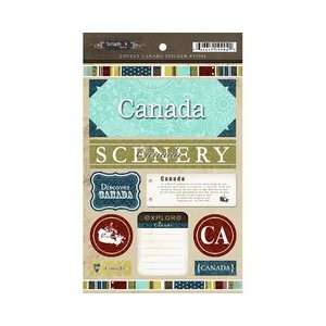     Canada   Cardstock Stickers   Exploring: Arts, Crafts & Sewing