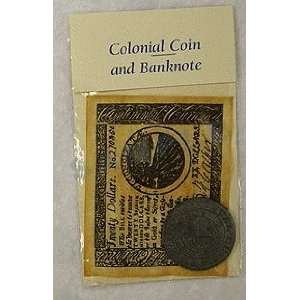  Replica Colonial Coin and Banknote Set: Everything Else