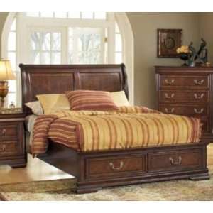  Hennessy Louis Philippe Storage Sleigh Bed by Acme