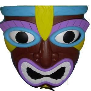 Luau Talking Animated Tiki Mask Door Greeter with Moving Eyes  