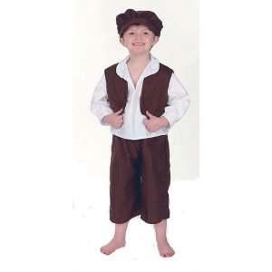   Urchin Victorian 4pc Childs Fancy Dress Costume M 140cms: Toys & Games