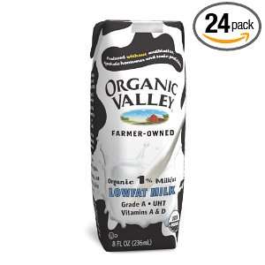   Lowfat Single Serve Milk, 8 Ounce Aseptic Cartons (Pack of 24