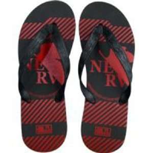   Evangelion: Nerv Beach Sandals (Japanese XL) Foot Wear: Toys & Games