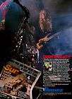 1992 IBANEZ DANGER DANGER ANDY TIMMONS USA CUSTOM GUITAR PRINT AD