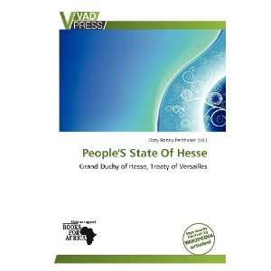   PeopleS State Of Hesse (9786138657439) Ozzy Ronny Parthalan Books
