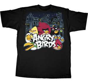 ANGRY BIRDS CONFLICT tee t shirt M L XL 2XL XXL  