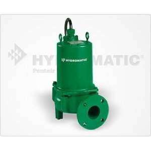   Sewage Pump, 1 1/2 HP, 3 Phase, 208 Volt, 5 1/4 Impeller, 35 Cord