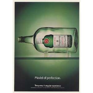  1991 Tanqueray Gin Bottle in Bottle Model of Perfection 