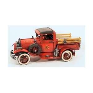  1931 Red Ford Model a Fire Chief Truck: Everything Else