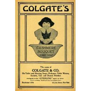  1904 Ad Colgate & Company Cashmere Bouquet Toilet Soap 