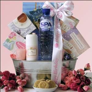 Bathtime Bliss: Birthday Spa Gift Basket:  Grocery 