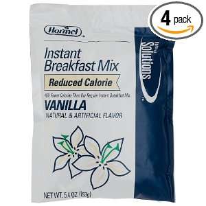 Hormel Instant Breakfast Mix, Vanilla Reduced Calories, 5.4 Ounce 