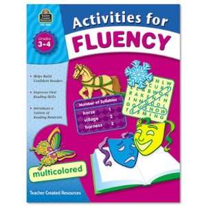  Teacher Created Resources Activities For Fluency