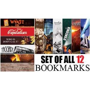 Atlas Shrugged 12 Bookmark Set