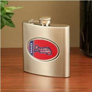  Atlanta Braves Stainless Steel Flask