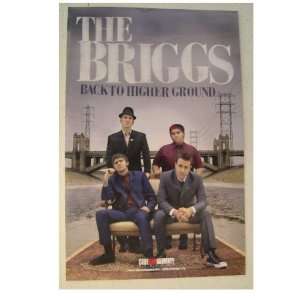   Briggs Poster Band Shot Back To Higher Ground Brigs: Everything Else