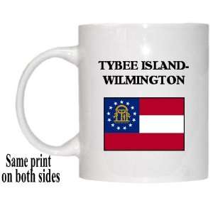  US State Flag   TYBEE ISLAND WILMINGTON, Georgia (GA) Mug 