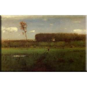  Noon 30x20 Streched Canvas Art by Inness, George