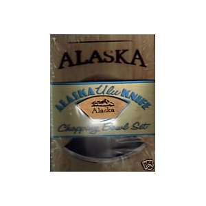  Alaska Ulu Knife   Chopping Bowl Set
