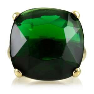  Morgans Faux Emerald Ring   Gold Plated Emitations 