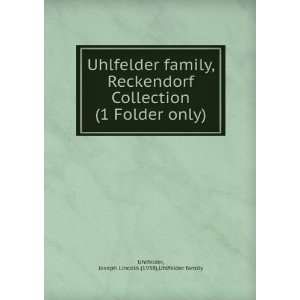   Folder only) Joseph Lincoln (1938),Uhlfelder family Uhlfelder Books
