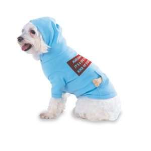   STUPID Hooded (Hoody) T Shirt with pocket for your Dog or Cat Size