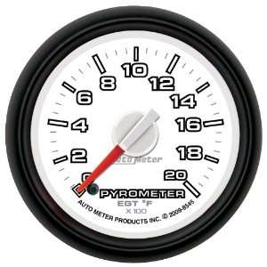 Auto Meter 8545 2 1/16 0 2000 Degree Fahrenheit Pyrometer Kit Gauge 