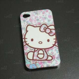   Kitty Cute Hard Back Cover Skin Shell Case For Apple iPhone 4 4G 4S H5