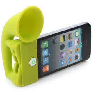   Stand Amplifier Speaker SoundBox for Apple iPhone 4 4S 4G Green  