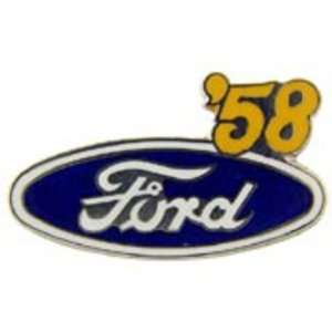  Ford 58 Logo Pin 1 Arts, Crafts & Sewing