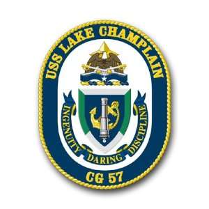  US Navy Ship USS Lake Champlain CG 57 Decal Sticker 5.5 