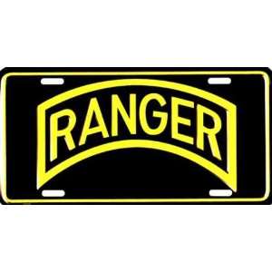  US Army Ranger License Plate Automotive