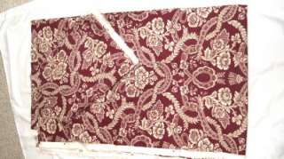   Yds Waverly Screen Printed Slipcover/Drapery Fabric Arabesque Unused